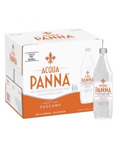 Buy Acqua Panna Mineral Water Plastic Bottles (12 x 1L) online