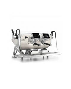 اشترِ أستوريا تمبيستا SAEP ماكينة صنع القهوة 2- مجموعة لون أبيض\ لون مطلي بالكروم عبر الإنترنت