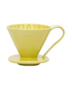Buy Cafec Arita-Ware Flower Dripper Cup4 Yellow online