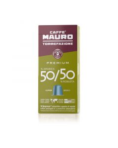 Buy Caffe Mauro 50% Arabica 50% Robusta Nespresso Capsules 10pcs online
