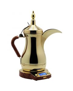 اشتري ماكينة صنع القهوة العربية الكهربائية من ديم دلة - 1 لتر (ذهبي) عبر الإنترنت