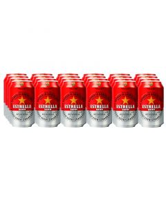 Buy Estrella Damm Barcelona Non-Alcoholic Beer Cans (24x330mL) online