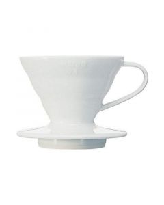 اشترِ قمع تقطير قهوة هاريو V60 – سيراميك – مقاس 01 – أبيض أونلاين