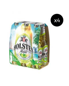 اشتري شراب شعير خالي من الكحول بنكهة موهيتو من هولستن - 4 x (6 عبوات زجاجية سعة 330 مل) عبر الإنترنت