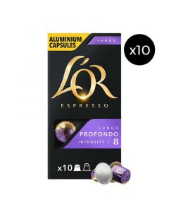 Buy L'Or Espresso Lungo Profondo Capsules (10 Packs of 10) online