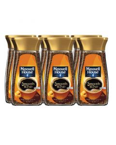 Buy Maxwell House Smooth Blend Instant Coffee (6 Jars of 190g) online 