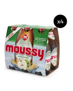 Buy Moussy Apple Non-Alcoholic Malt Drink (4 x 6x330mL) online