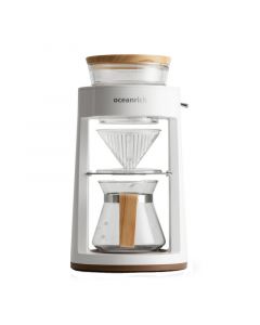 اشترِ ماكينة صنع القهوة أوشن ريتش CR المستديرة باللون الأبيض عبر الإنترنت