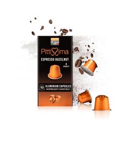 Buy Pitti Caffe Espresso Hazelnut Nespresso Capsules (Pack of 10) online