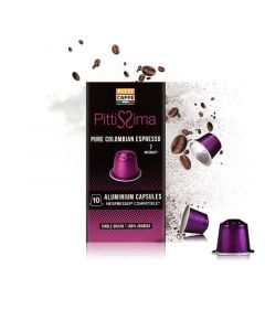Buy Pitti Caffe Pure Colombian Nespresso Capsules (Pack of 10) online