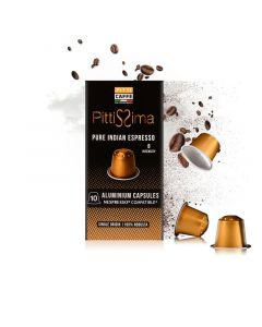 Buy Pitti Caffe Pure Indian Nespresso Capsules (Pack of 10) online