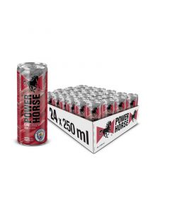Buy Power Horse Red Rush Energy Drink (24 Cans of 250mL) online
