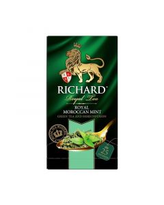 Buy Richard Royal Moroccan Mint Green Tea Bags (Pack of 25) online