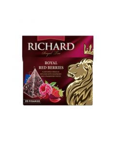 Buy Richard Royal Red Berries Fruit Herbal Tea Pyramids (Pack of 20) online