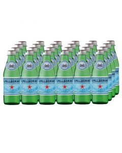 Buy S.Pellegrino Sparkling Mineral Water Glass Bottles (4 x 6x250mL) online