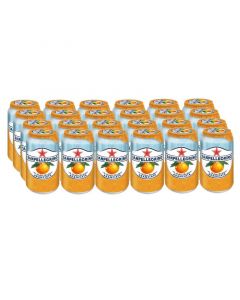 Buy Sanpellegrino Aranciata Sparkling Juice (24 Cans of 330mL) online