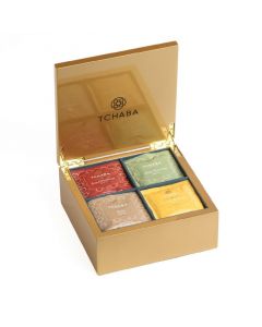اشتري علبة شاي تشابا الفاخرة الذهبية (32 كيس) عبر الإنترنت