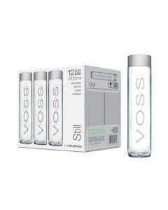 Buy Voss Still Water Glass Bottles (12x800ml) online