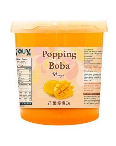 Buy Yiouyi Popping Boba Mango Topping 3.2kg online