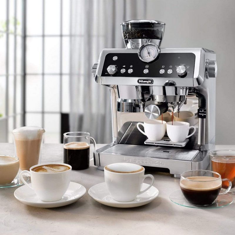 DeLonghi La Specialista Espresso Machine Silver Bevarabia