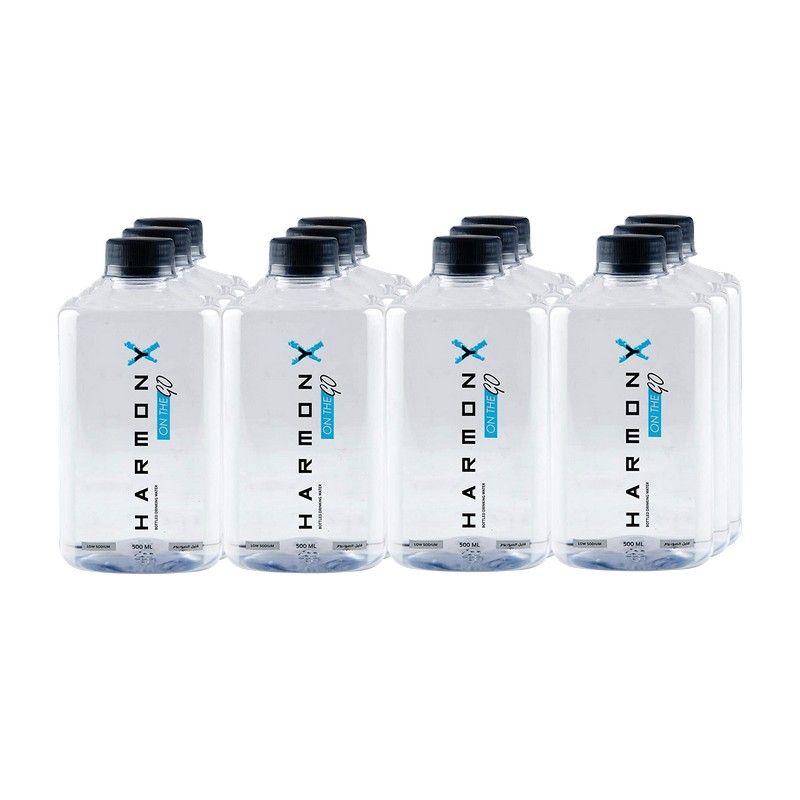 زجاجات المياه هارموني اكس جو (12×500مل)